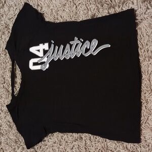 ❤️ 4/$20 Justice Active Black T-shirt